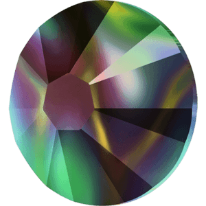 Swarovski® kryštáliky SS5 Rainbow Dark - 50 kusov