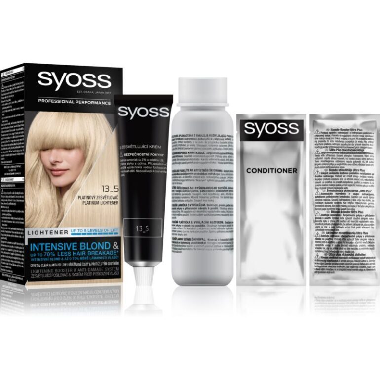 Syoss Intensive Blond odfarbovač na zosvetlenie vlasov odtieň 13-5 Platinum Lightener