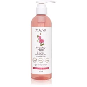 T-LAB Organics Organic Rose Daily Therapy Shampoo upokojujúci šampón pre všetky typy vlasov ml