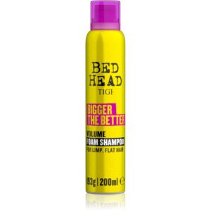 TIGI Bed Head Bigger the Better penový šampón pre objem vlasov 200 ml