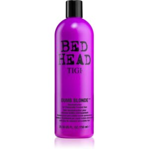TIGI Bed Head Dumb Blonde kondicionér pre chemicky ošterené vlasy 750 ml