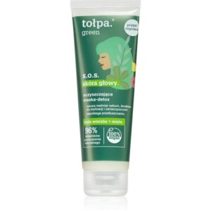 Tołpa Green S.O.S. regeneračná a detoxikačná maska pre pokožku hlavy 100 ml