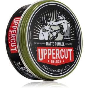 Uppercut Deluxe Matt Pomade matujúca pomáda na vlasy pre mužov 100 g