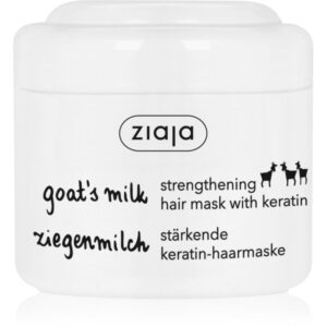 Ziaja Goat's Milk posilujúca maska pre suché a poškodené vlasy 200 ml