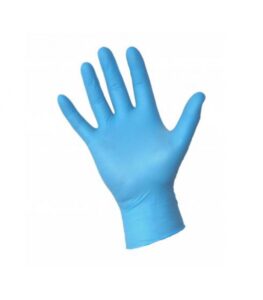 4FOOD Nitrotouch - bezpúdrové nitrilové rukavice - modré