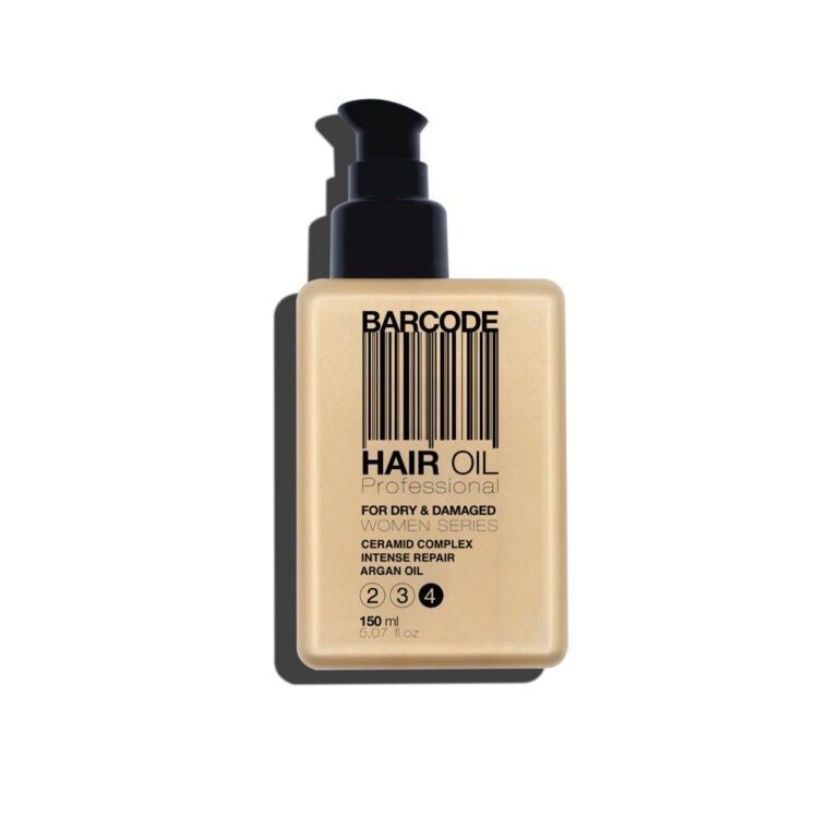 Barcode Hair Oil For Dry & Damaged Hair (4) - vlasový olej pre suché a poškodené vlasy-končeky