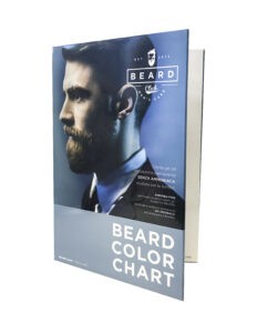 Beard Club Beard Color Gel - vzorkovník ku gélovým farbám na farbenie brady