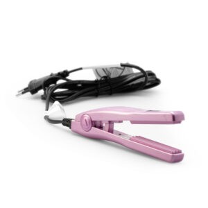 CERA - MINI VOLUME IRON - profesionálna mini krepovačka na vlasy ružová