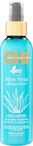 CHI Aloe Vera with Agave Nectar Curls Defined Humidity Resistant Leave-In Conditioner - bezoplachový výživný kondicionér na kučeravé vlasy