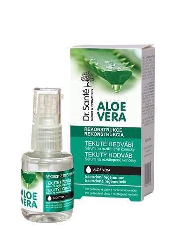 Dr. Santé Aloe Vera - tekutý hodváb s výťažkami aloe vera na rozštiepené končeky