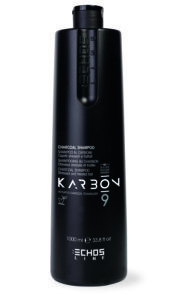 Echosline Karbon 9 Shampoo - šampón s aktívnym uhlím pre poškodené a chemicky ošetrené vlasy 1000 ml