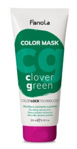 Fanola Color Mask - farebné masky Clover Green (zelená)