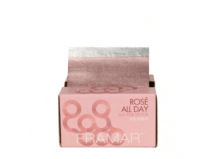 Framar PU-500RG Pop Up Foil Rosé All Day 5x11 - predrezaný svetlo ružový alobal s textúrou