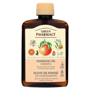 Green Pharmacy Massage Oil Warming - hrejivý masážny olej