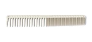 JRL Cutting Comb J302 (7.3") - profesionálne kombinované hrebene J302 WHITE - biely