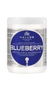 Kallos BLUEBERRY - revitalizačná maska na vlasy s výťažkami čučoriedky 1000 ml