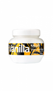 Kallos Vanilla hair mask - regeneračná maska na vlasy s leskom Vanilla - 275 ml