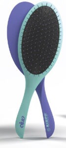 Kiepe Magnetic Brush Mirror B.140.201 - kefa na vlasy so zrkadlom 20102 - zeleno/fialová