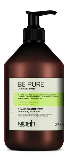 Niamh Hairkoncept Be Pure Nourishing Shampoo - výživný šampón na vlasy