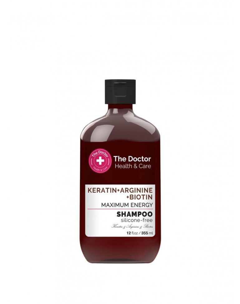 The Doctor Keratin + Arginine + Biotin Maximum Energy Shampoo - výživný šampón na vlasy bez silikónov