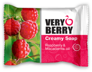 Very Berry Raspberry & Macadamia oil - krémové mydlo